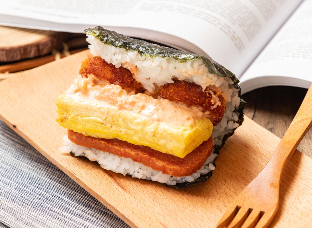 龍蝦干貝酥飯糰